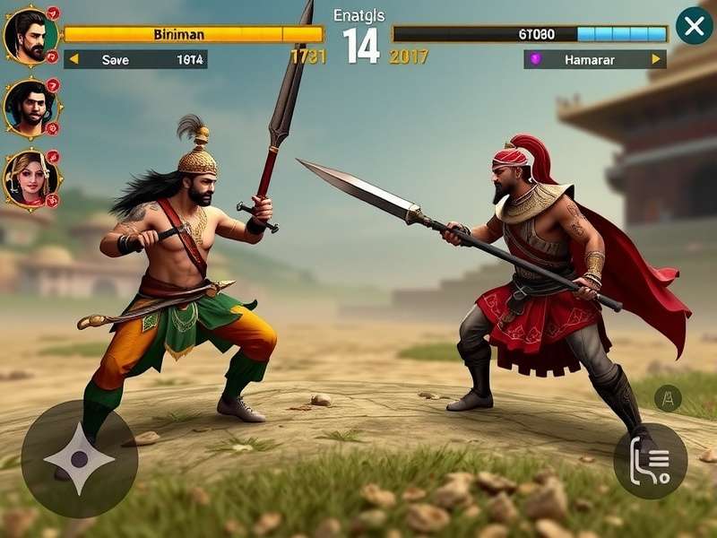 Bhima Character in Mace Master Battle