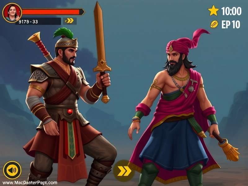 Mace Master Battle Gameplay Screenshot